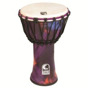 Toca Djembe Freestyle accord par corde SFDJ-12WP Woodstock Purple