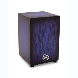 Latin Percussion Cajon Aspire Accents LPA1332-BBS Blueburst Streak