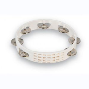 Latin Percussion Tambourins Aspire LPA182 8'', Blanc