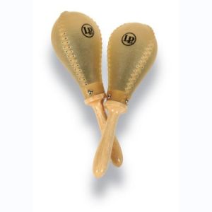 Latin Percussion Maracas Rawhide LP395 Cuir brut