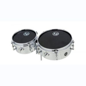Latin Percussion Timbales Mini LP845-K Chromé