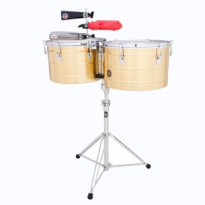 Latin Percussion Timbales Tito Puente Thunder Timbs LP258-B Laiton
