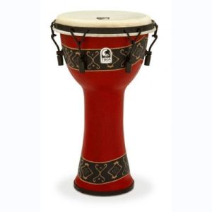 Toca Djembe Freestyle Accord mécanique SFDMX-10RP Bali Red