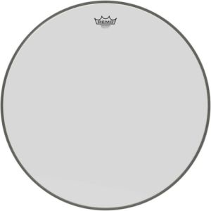 Remo 24'' Ambassador Smooth White Bass Drum