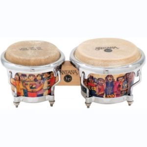 Latin Percussion Bongos Mini accordable LPM200-AW Santana Mini-Bongos