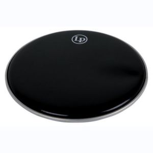 Latin Percussion Peau de Percussion Brazilian Pandeiro LP3907 12" Nauga, noir