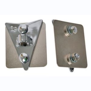 Latin Percussion Plaques de côté Brazilian LP3512 Rebolo - LP3514 Tantan LP3948 Chromé