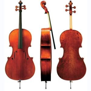 GEWA Violoncelle Maestro 31 Préparé pour le jeu 4-4 antique