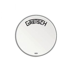 Gretsch Peau de grosse caisse Ambassador white coated GRDHCW18B 18"