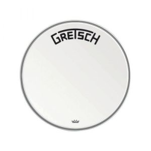 Gretsch Peau de grosse caisse Ambassador white coated GRDHCW22B 22"