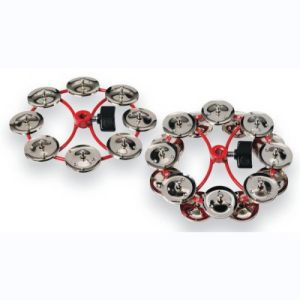 Latin Percussion Tambourins City Hi-Hat Jingle Ring LP191NYD Double rangée