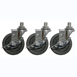 Latin Percussion Roulette pivotante verrouillable LP910 Chromé