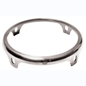 Latin Percussion Cercles Bongo Comfort Curven - LP200XF Fiberglass LP731A 7" Chrome