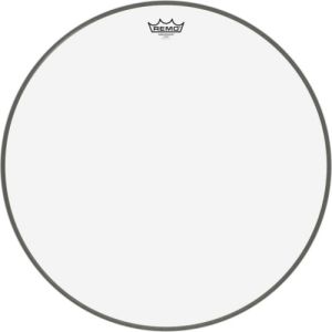 Remo 22" Ambassador Clear Bass Drum