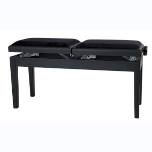 GEWA Banquette Piano Deluxe Double  Noir mat