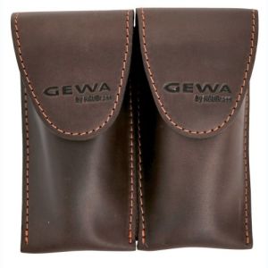 GEWA Etui pour embouchures Bugle Crazy Horse  Double brown
