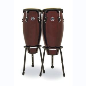 Latin Percussion Set Congas Aspire LPA646B-DW 10" & 11"