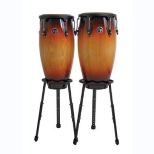 Latin Percussion Set Congas Aspire LPA646B-VSB 10" & 11"