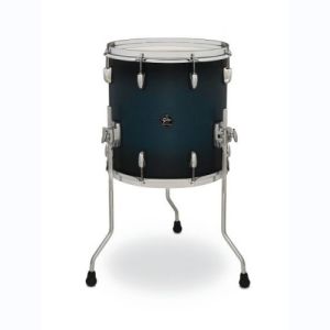 Gretsch Floor Tom Renown Maple  Satin Antique Blue Burst