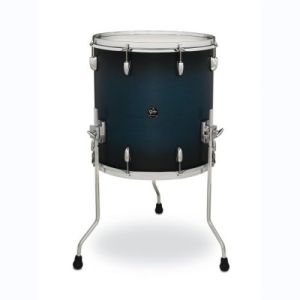 Gretsch Floor Tom Renown Maple  Satin Antique Blue Burst