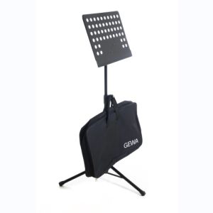 GEWA Pupitre d'orchestre avec housse OMS-20B-BAG VE6 noir
