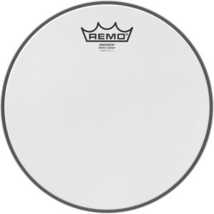 Remo 10'' White Suede Emperor