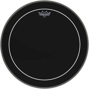 Remo 18'' Pinstripe Ebony Bass Drum