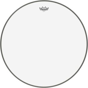 Remo 24" Ambassador Clear Bass Drum