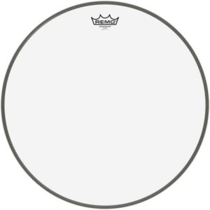 Remo 18" Ambassador Clear Bass Drum