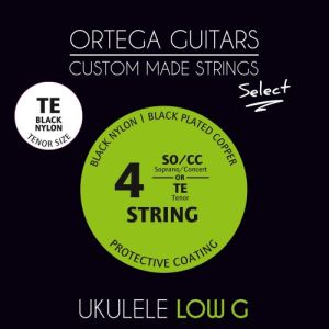 Ortega  Jeu Cordes Ukulele Tenor UKSBK-TE-LG
