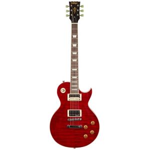 Vintage V100TWR Thru Wine Red Flamed Maple